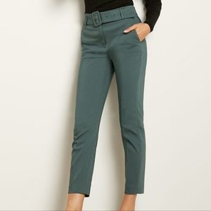 RW&Co Belted High Waist Slim Pant